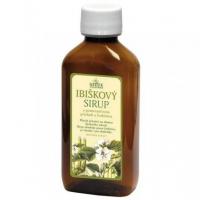 Ibiškový sirup s pomerančovou příchutí a fruktózou 185 ml GREŠÍK