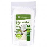 Kokos strouhaný BIO, RAW 300g - Zdravý den